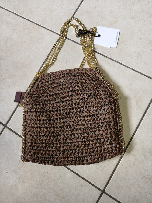 Borsa in Rattan Modello Stella – Taglia Unica